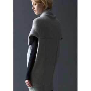 NFP Studio Convertible Cocoon Cardigan grey knit size S